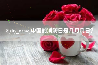 甘南中国的消防日是几月几日？