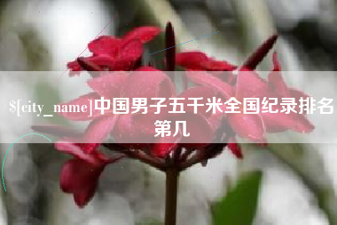 甘南中国男子五千米全国纪录排名第几