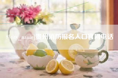 甘南贵州消防报名入口官网电话