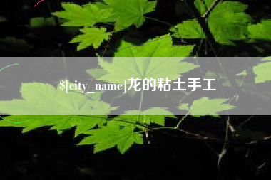 甘南龙的粘土手工