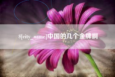 甘南中国的几个金牌啊
