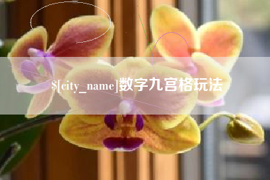甘南数字九宫格玩法