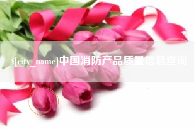 甘南中国消防产品质量信息查询