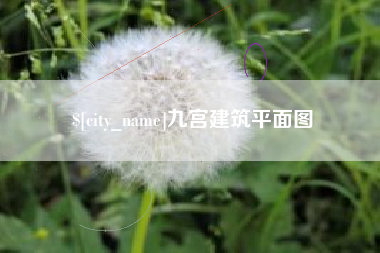 甘南九宫建筑平面图