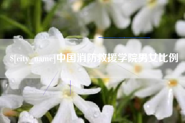 甘南中国消防救援学院男女比例