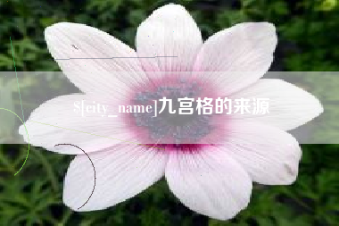 甘南九宫格的来源
