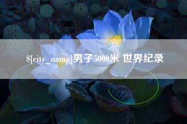 甘南男子5000米 世界纪录