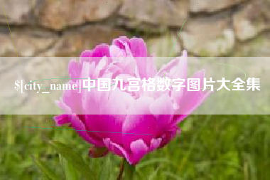 甘南中国九宫格数字图片大全集