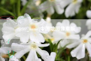 甘南中国地图像素版