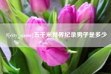 甘南五千米世界纪录男子是多少