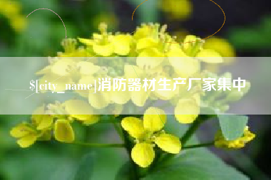 甘南消防器材生产厂家集中