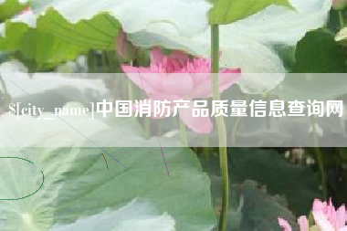 甘南中国消防产品质量信息查询网