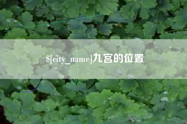 甘南九宫的位置