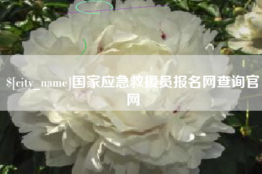 甘南国家应急救援员报名网查询官网