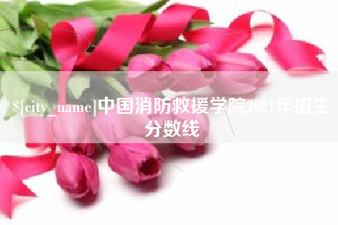 甘南中国消防救援学院2021年招生分数线