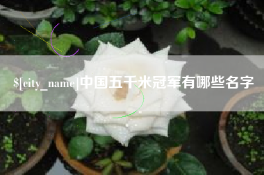 甘南中国五千米冠军有哪些名字